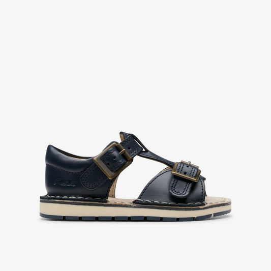 Playsun Toddler Navy Leather
