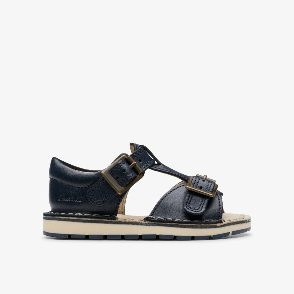 Playsun Toddler Navy Leather
