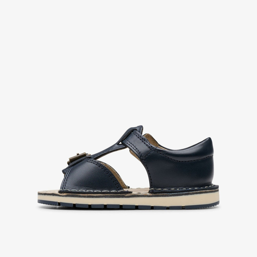 Playsun Toddler Navy Leather