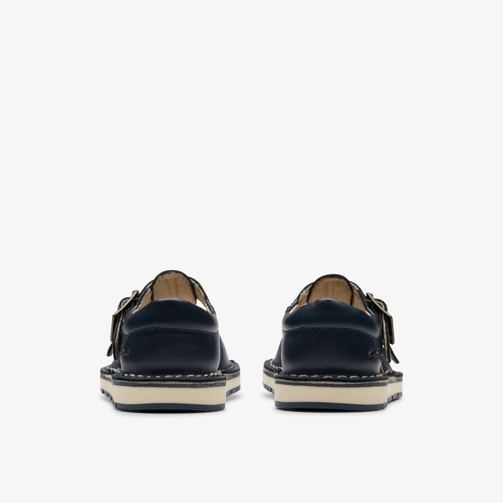 Playsun Toddler Navy Leather