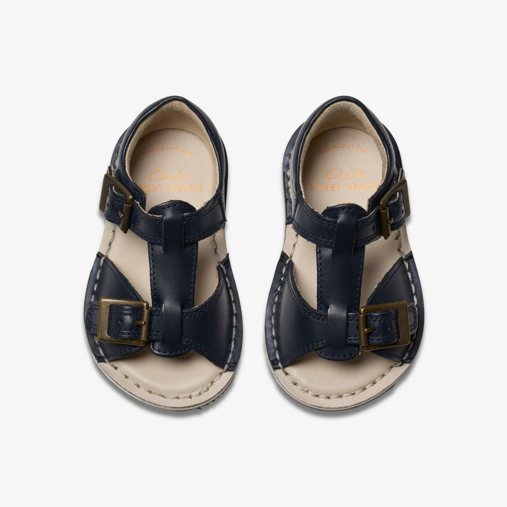 Playsun Toddler Navy Leather
