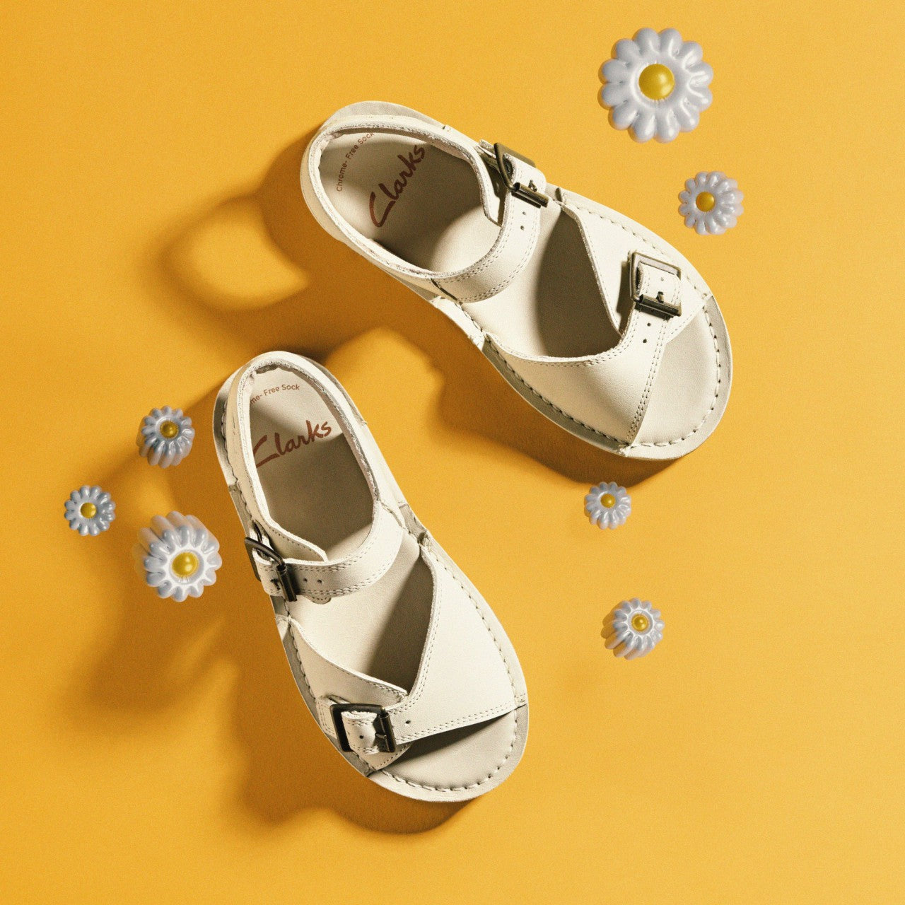 Playsun Kid Off White Leather