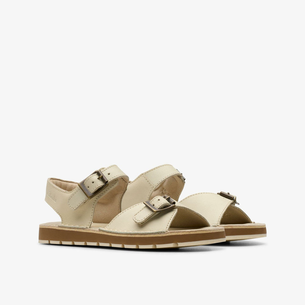 Playsun Kid Off White Leather