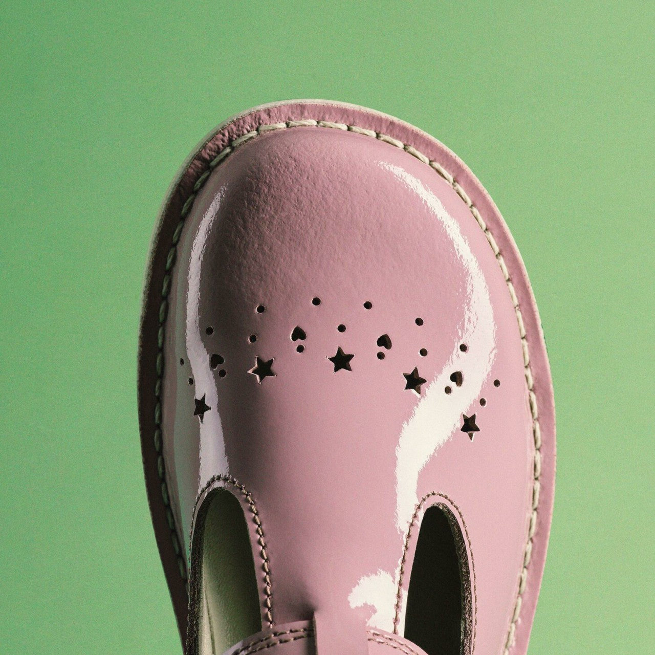 Joyful Skip Kid Pink Patent