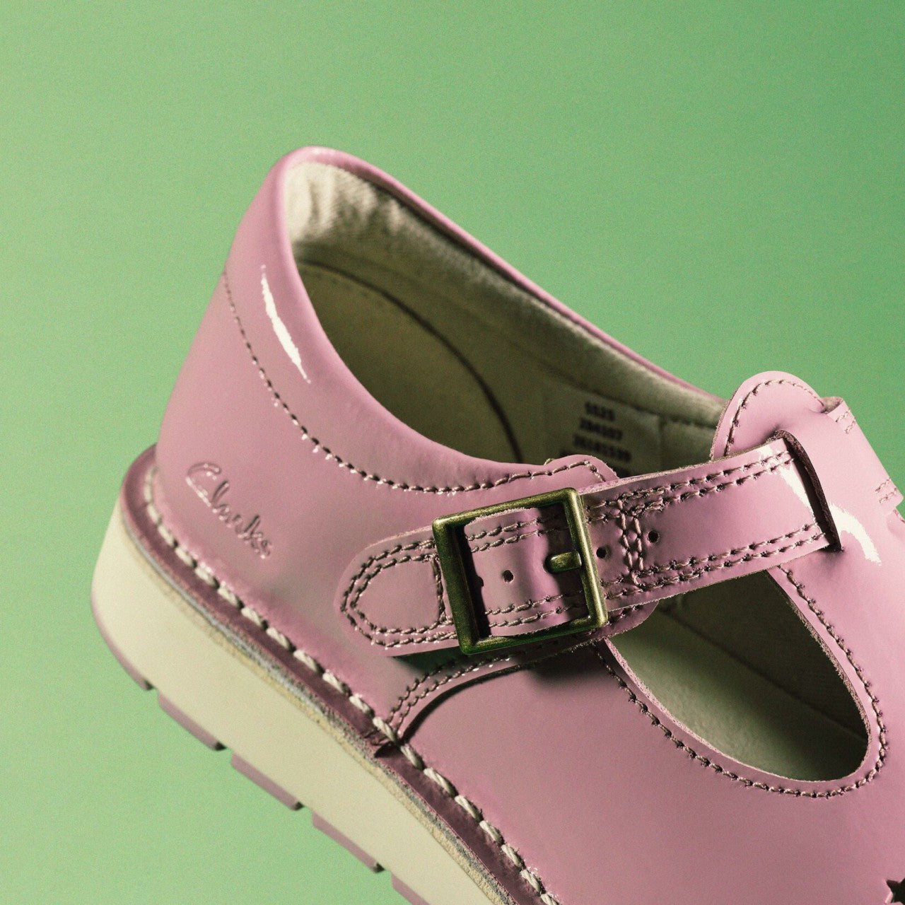 Joyful Skip Kid Pink Patent