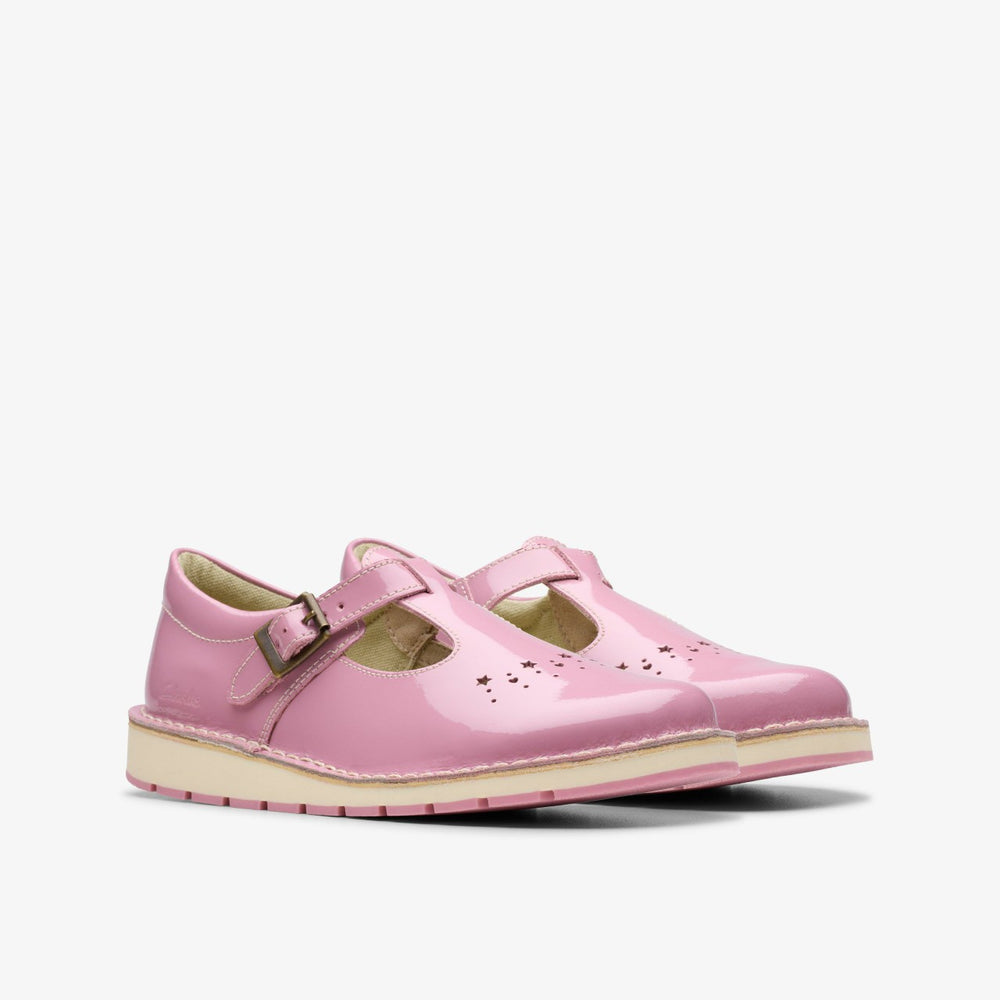 Joyful Skip Kid Pink Patent