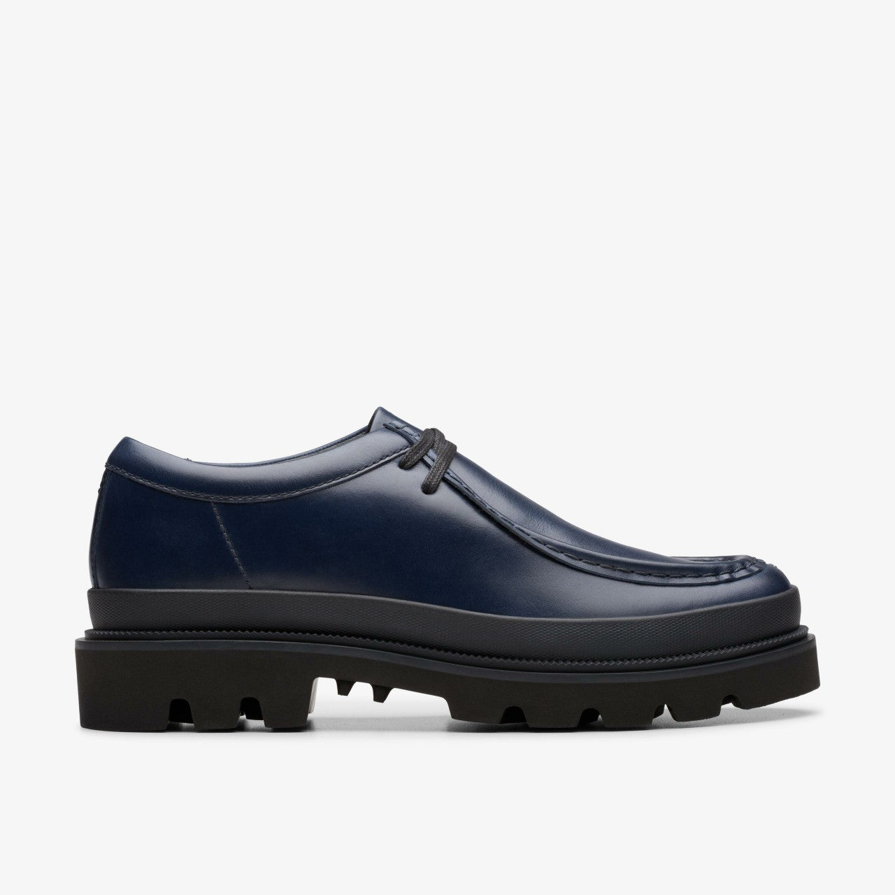 Badell Seam Navy Leather