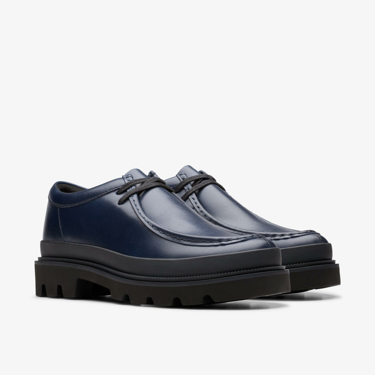 Badell Seam Navy Leather
