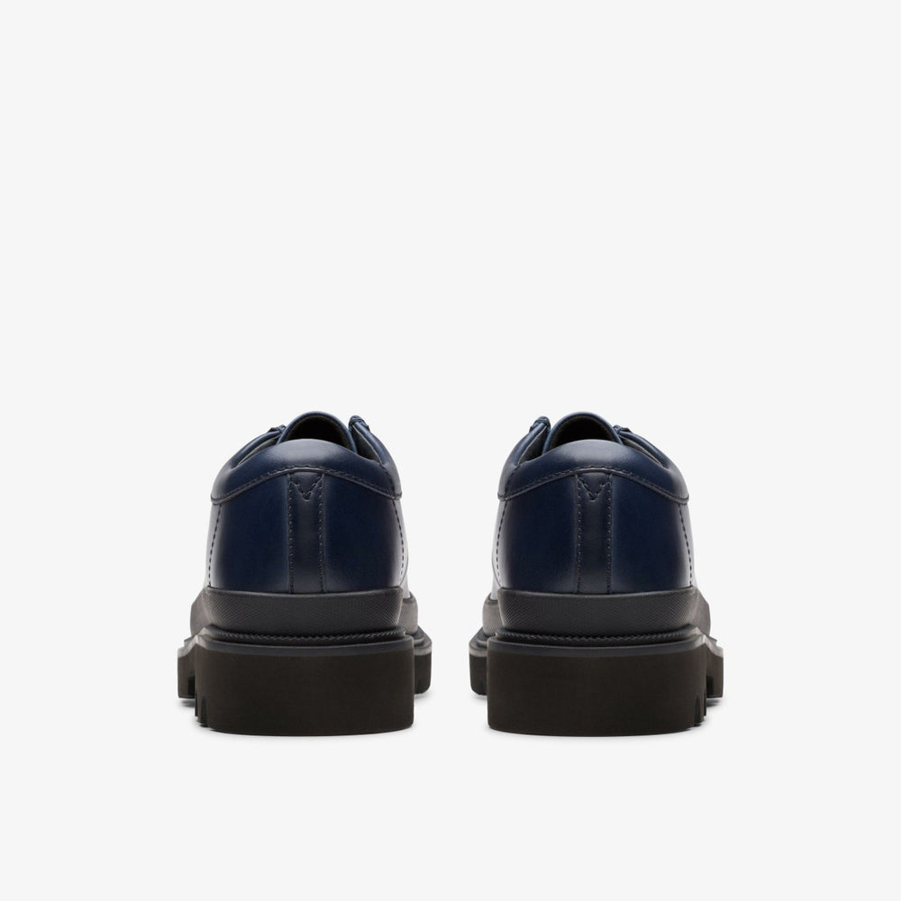 Badell Seam Navy Leather