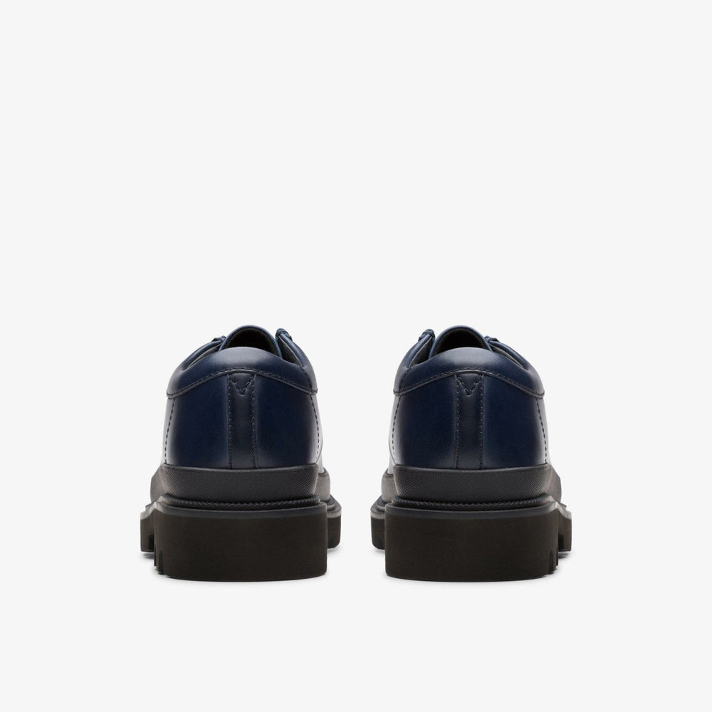 Badell Seam Navy Leather