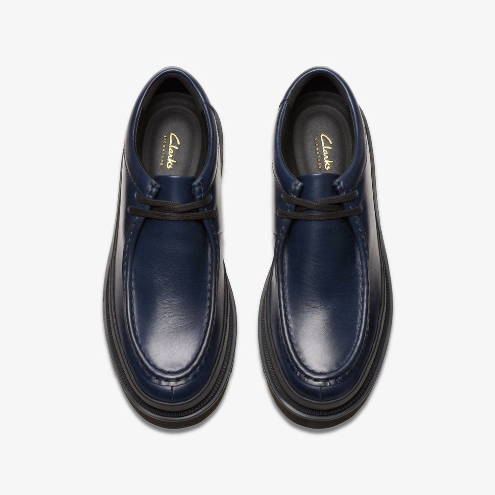 Badell Seam Navy Leather