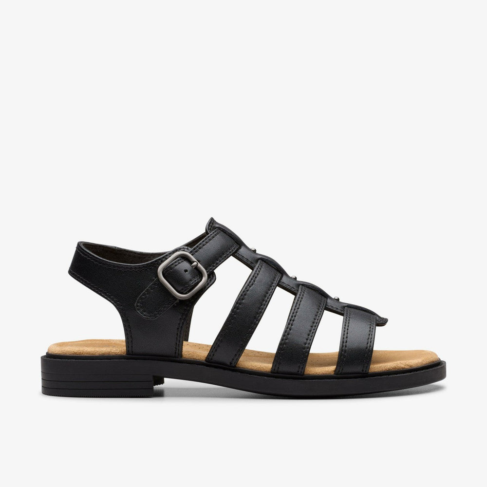 Trivanni Lux Black Leather