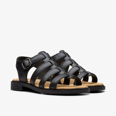 Trivanni Lux Black Leather