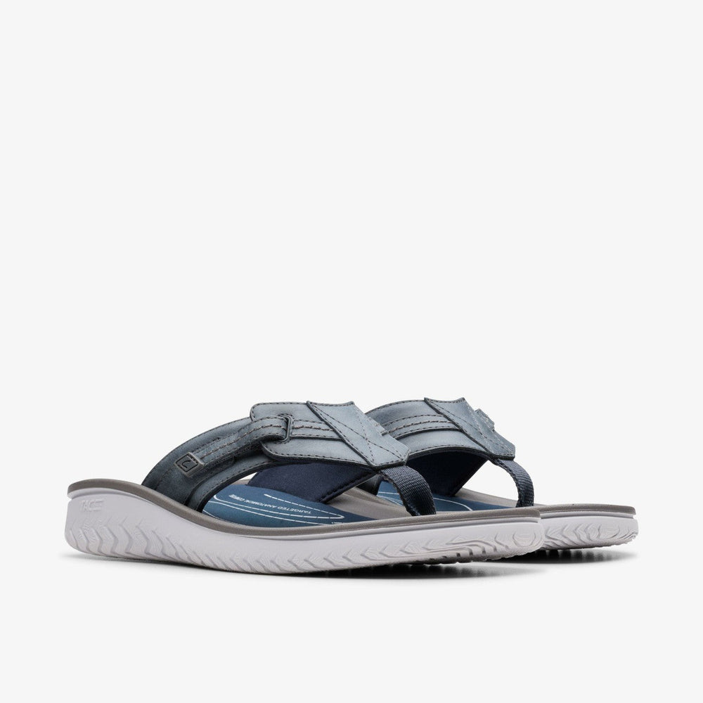 Wesley Sun Navy Leather