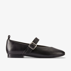 Fawna Bar Black Leather