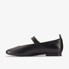 Fawna Bar Black Leather