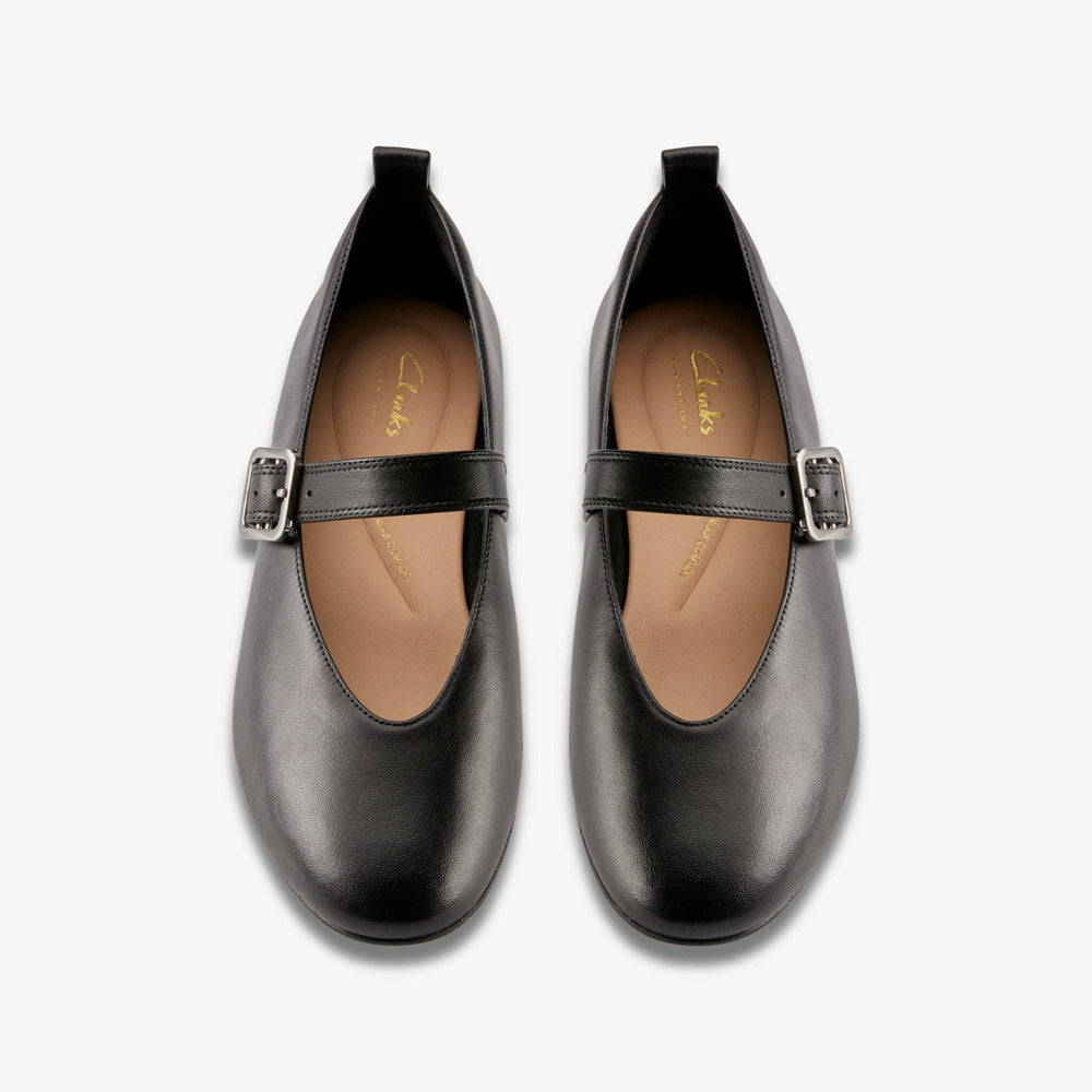 Fawna Bar Black Leather