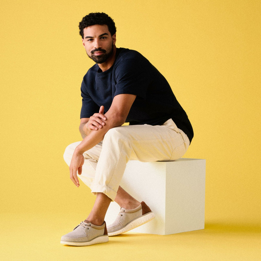 Relax Lite Lace Sand Textile