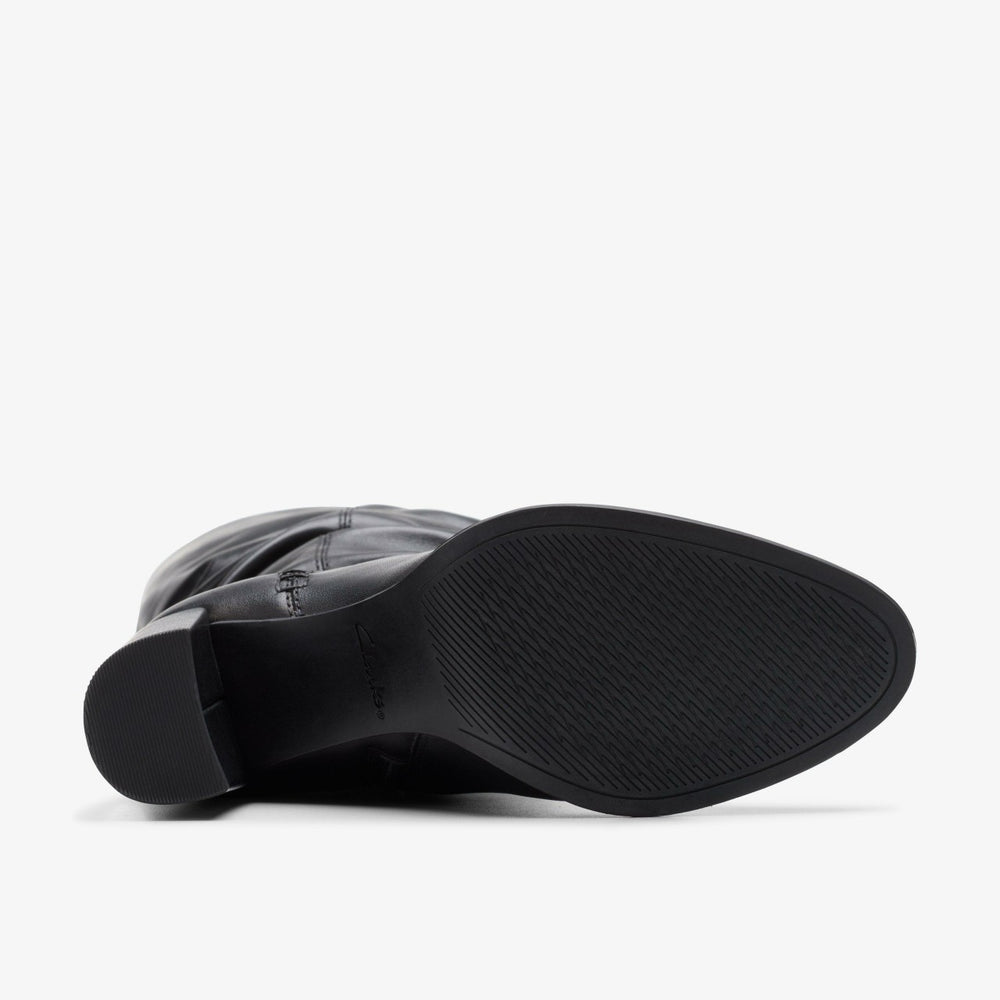 Freva 85 Slouch Black Leather