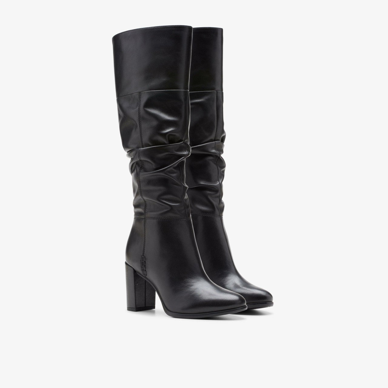 Freva 85 Slouch Black Leather