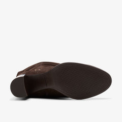 Freva 85 Slouch Dark Brown Suede