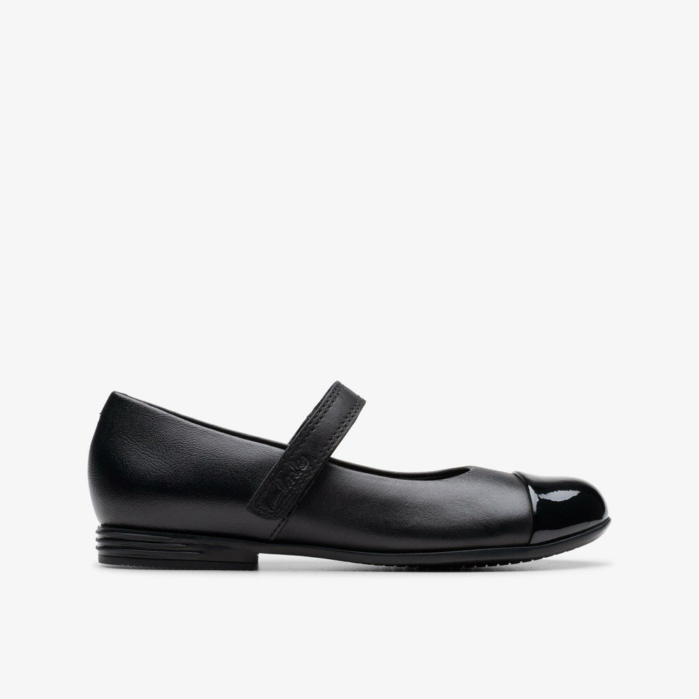 Finja Gem Kid Black Leather