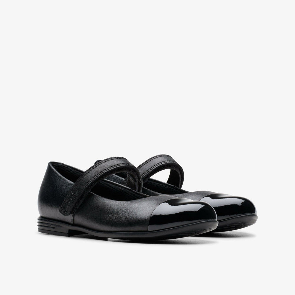 Finja Gem Kid Black Leather