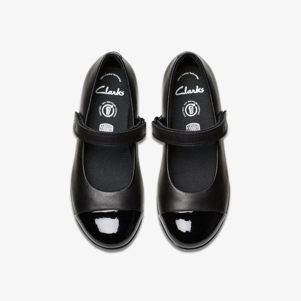 Finja Gem Kid Black Leather