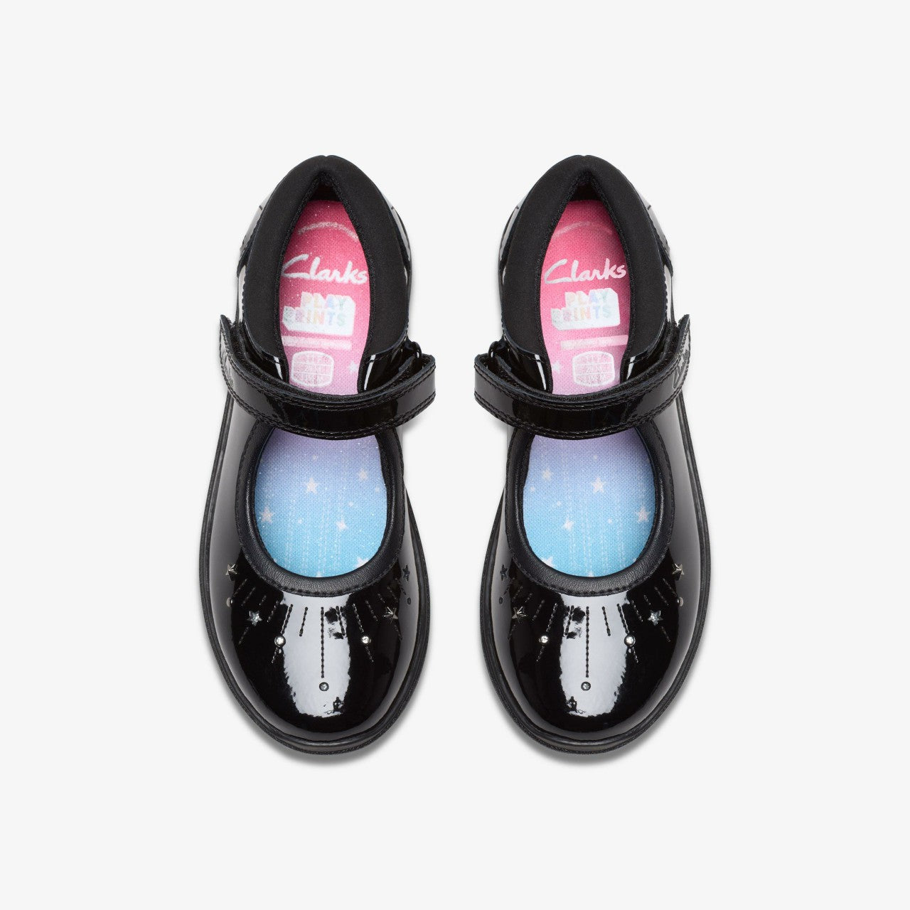 Relda Wish Kid Black Patent