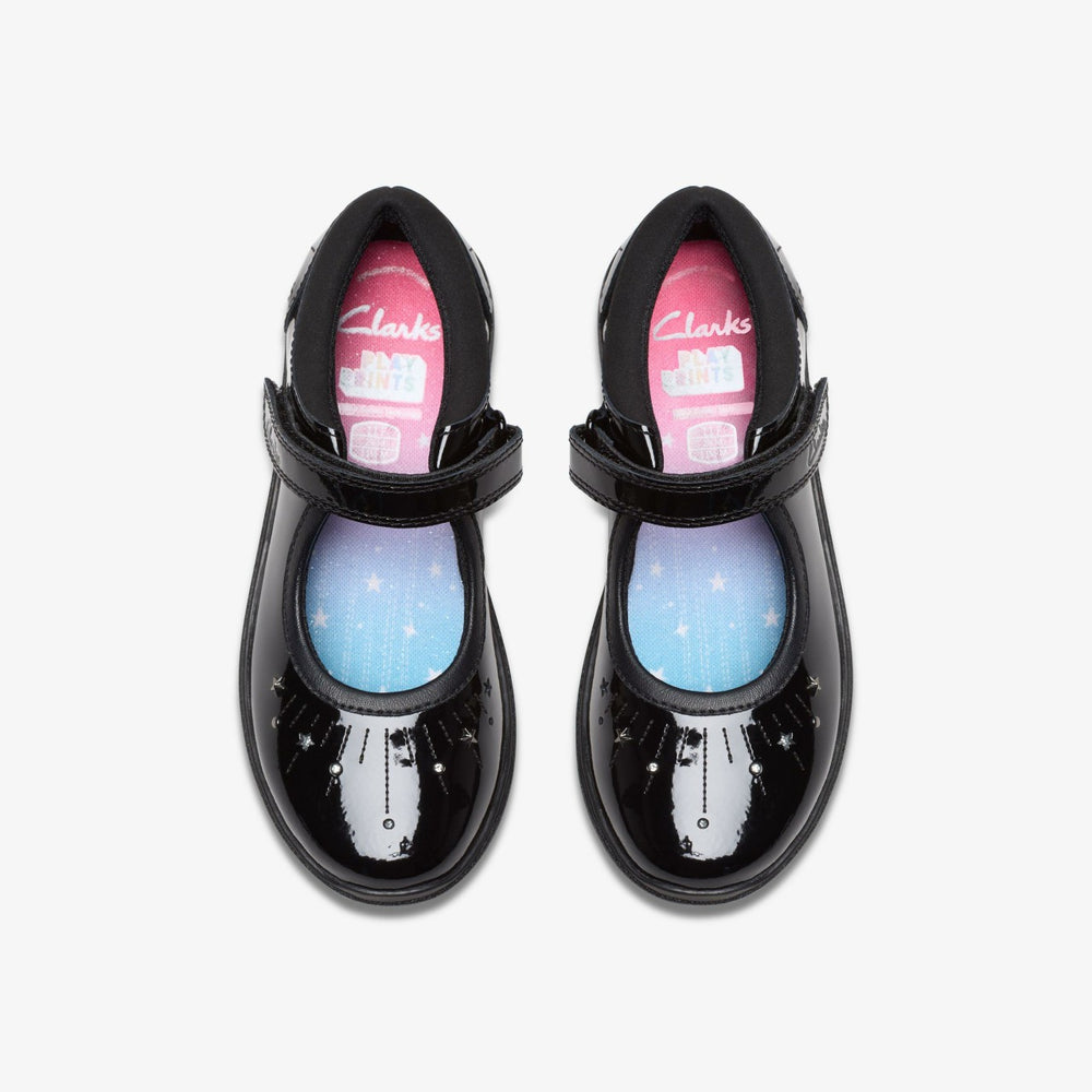 Relda Wish Kid Black Patent