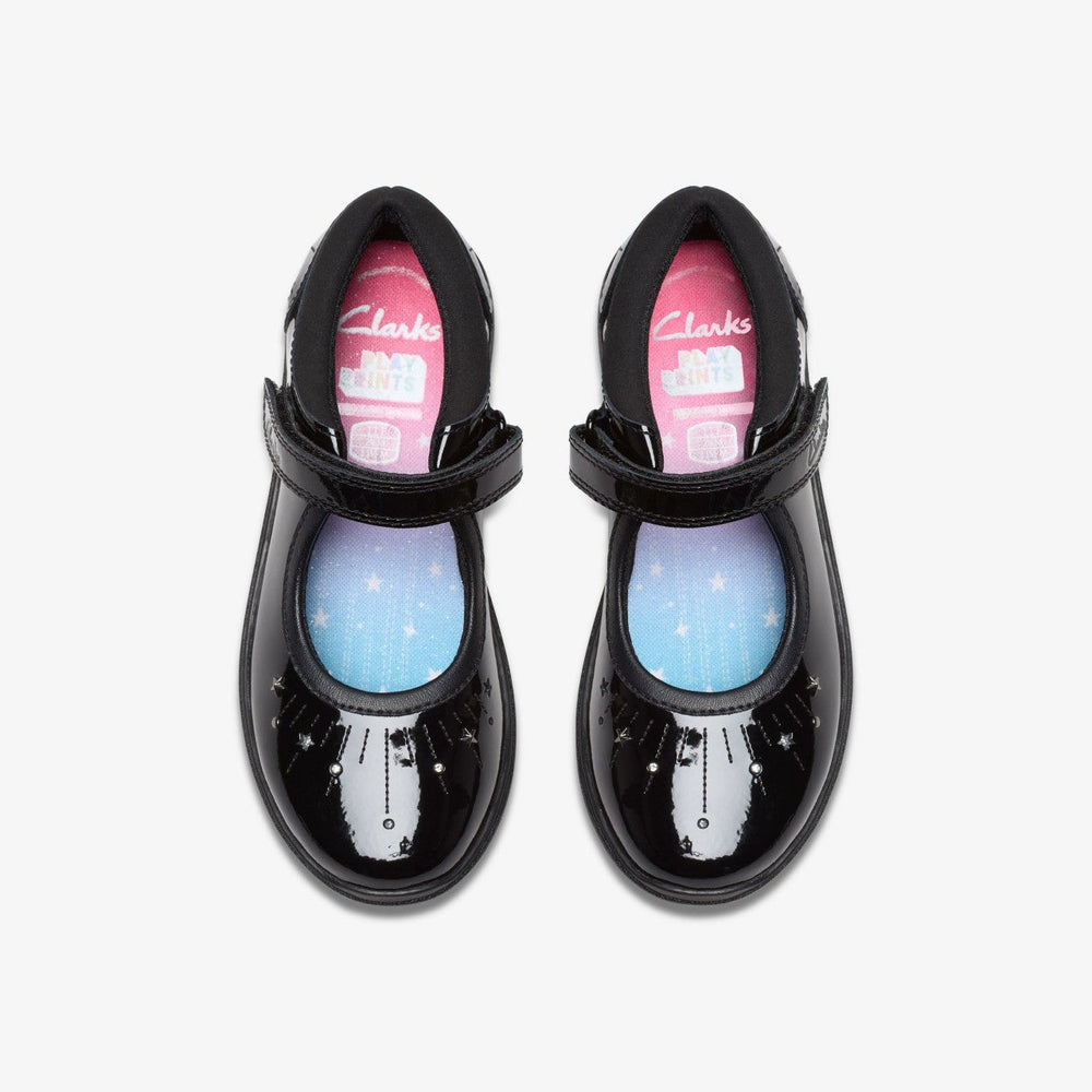 Relda Wish Kid Black Patent