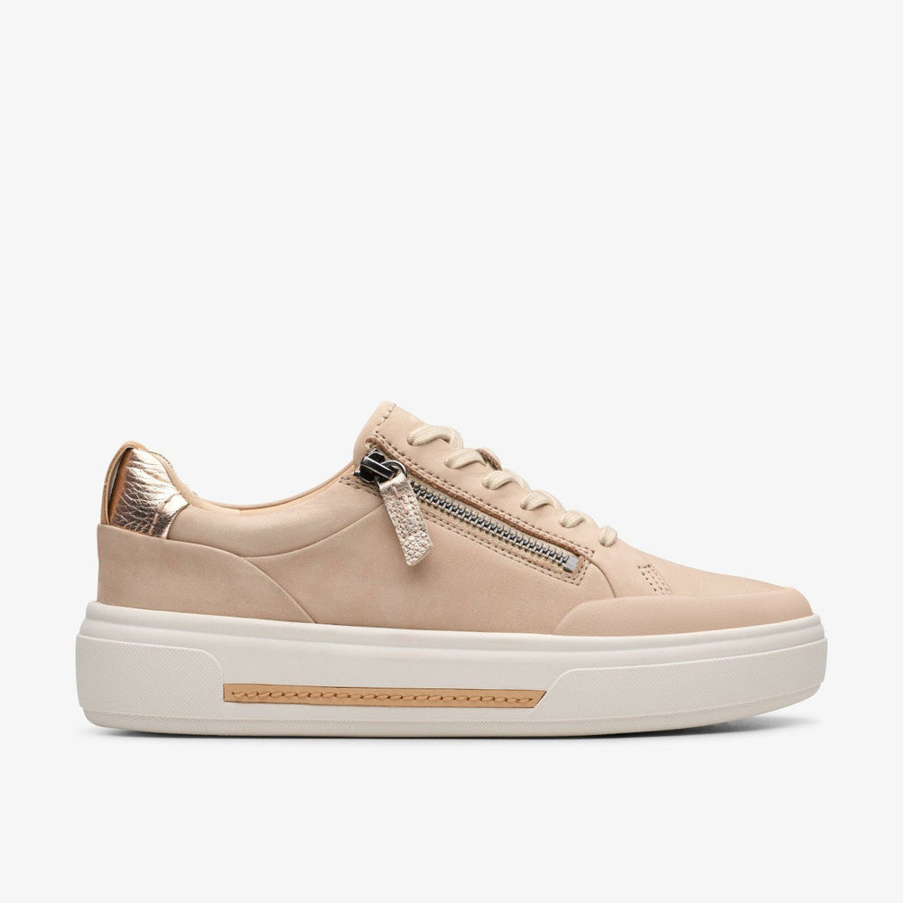 Hollyhock Zip Sand Nubuck