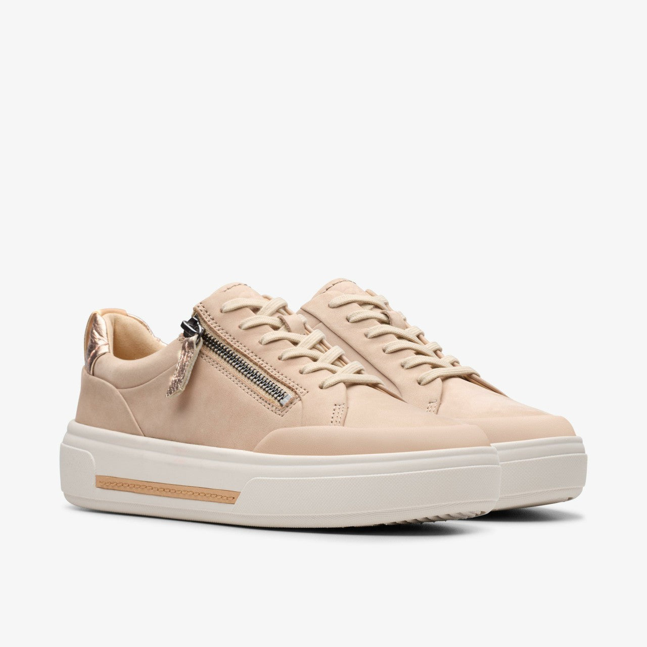 Hollyhock Zip Sand Nubuck