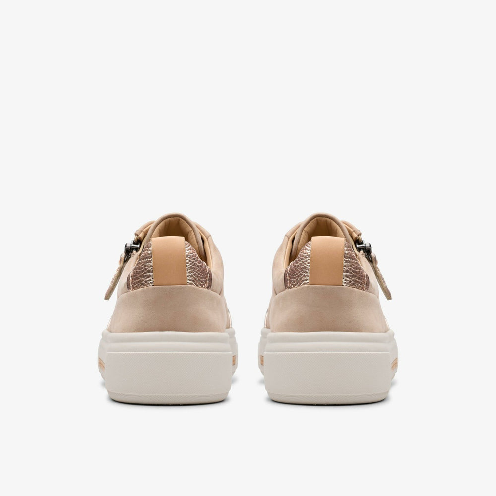 Hollyhock Zip Sand Nubuck