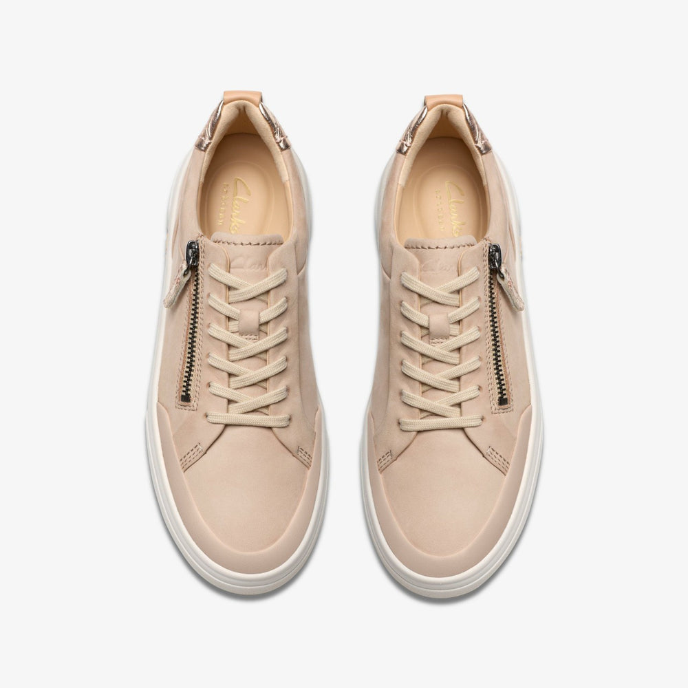 Hollyhock Zip Sand Nubuck