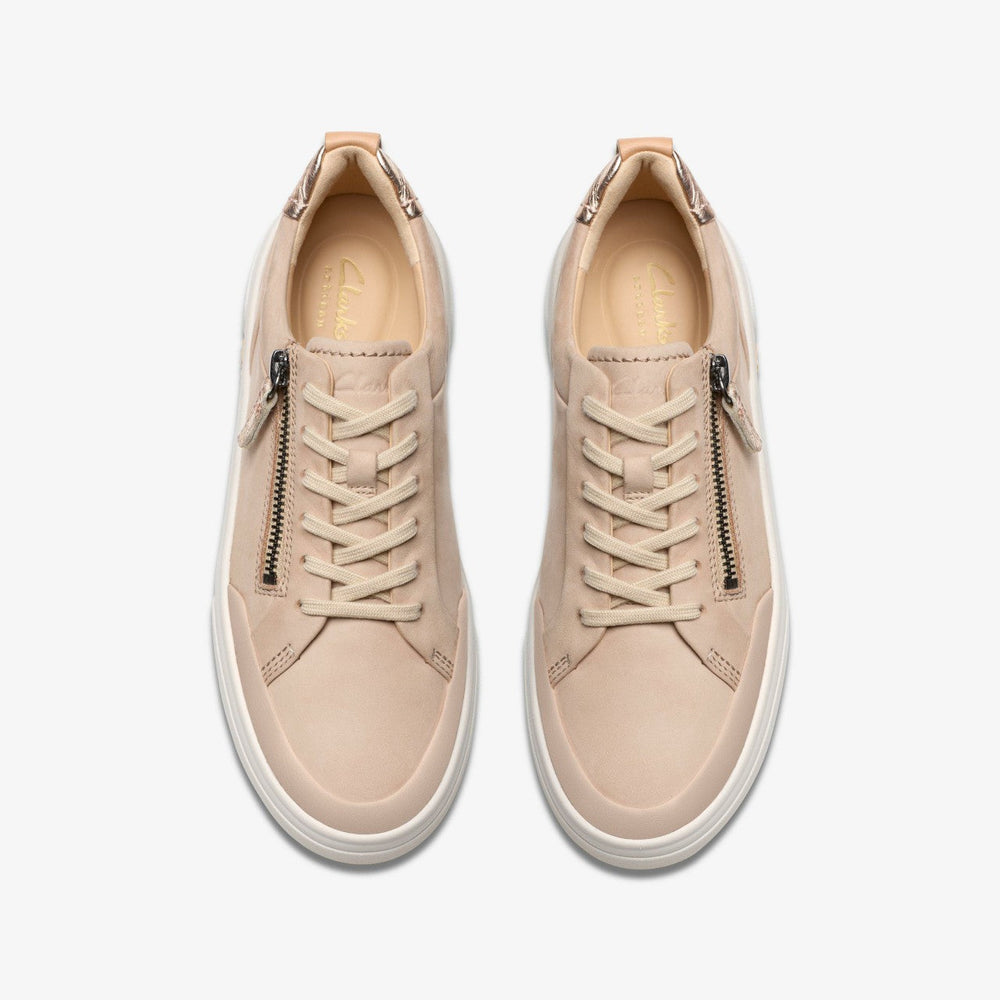 Hollyhock Zip Sand Nubuck