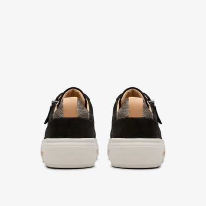 Hollyhock Zip Black Nubuck