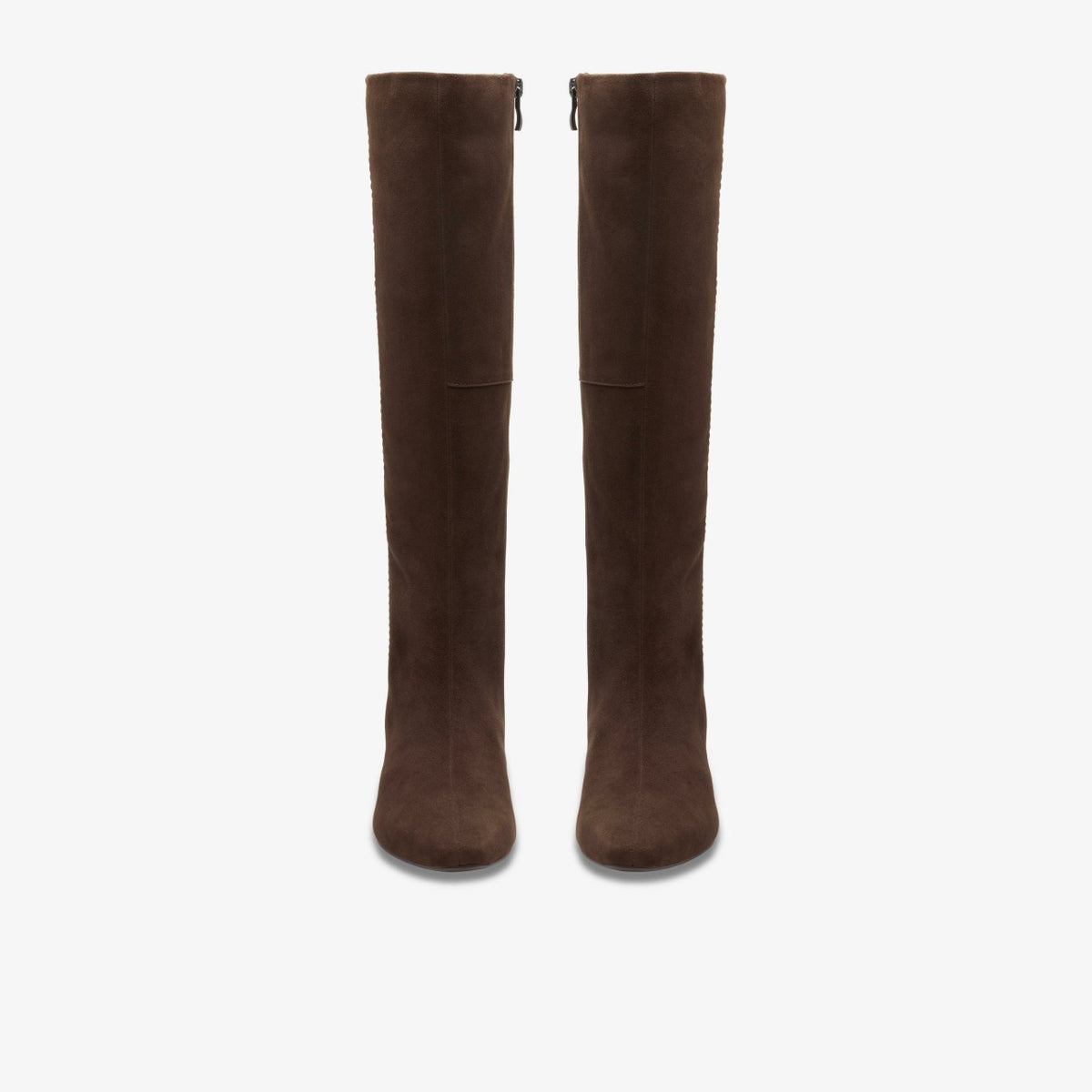 Edina Tall Dark Brown Suede
