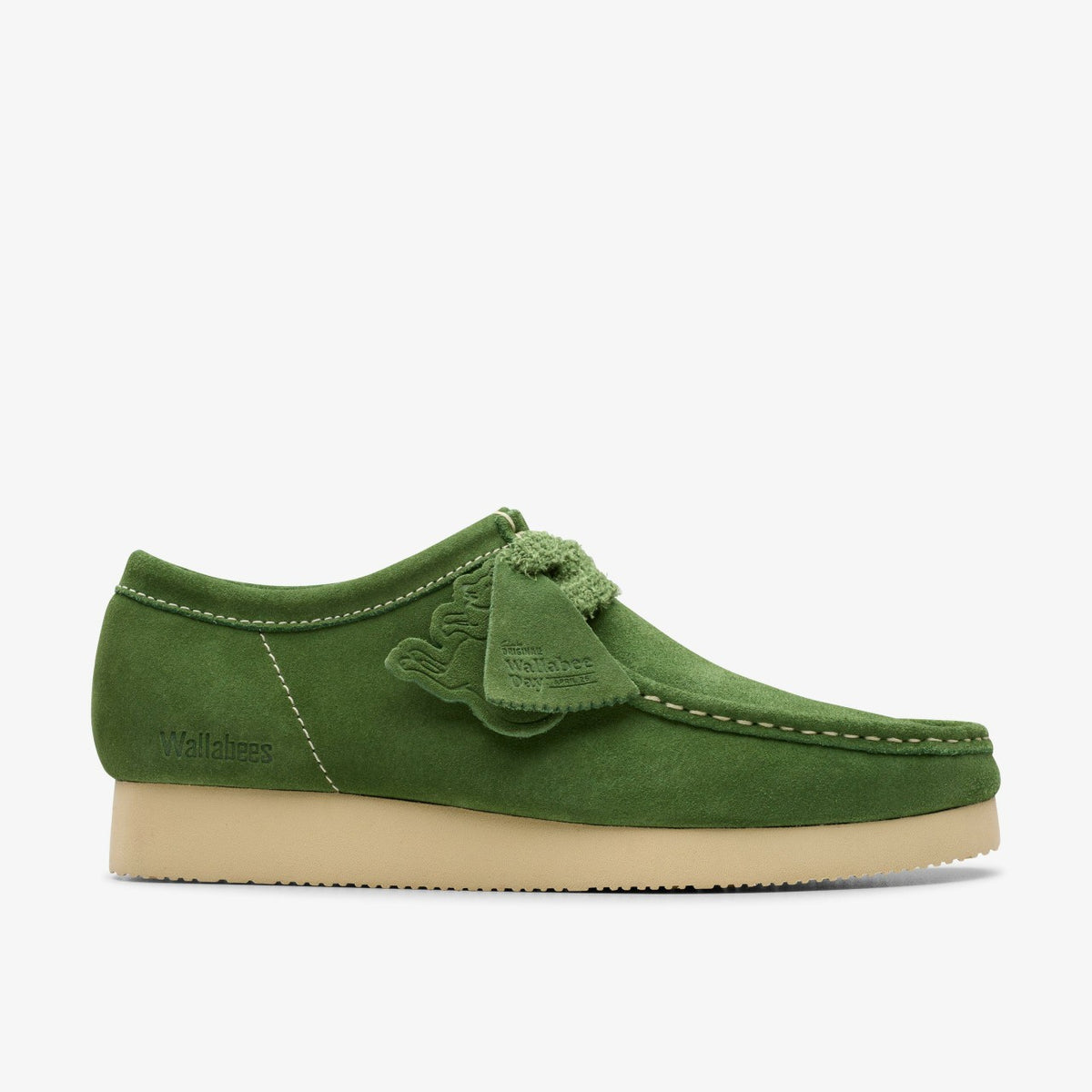 Wallabee 2604 Green Suede