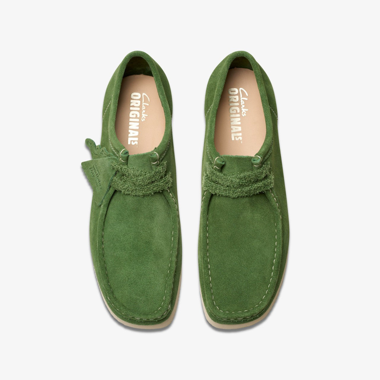 Wallabee 2604 Green Suede