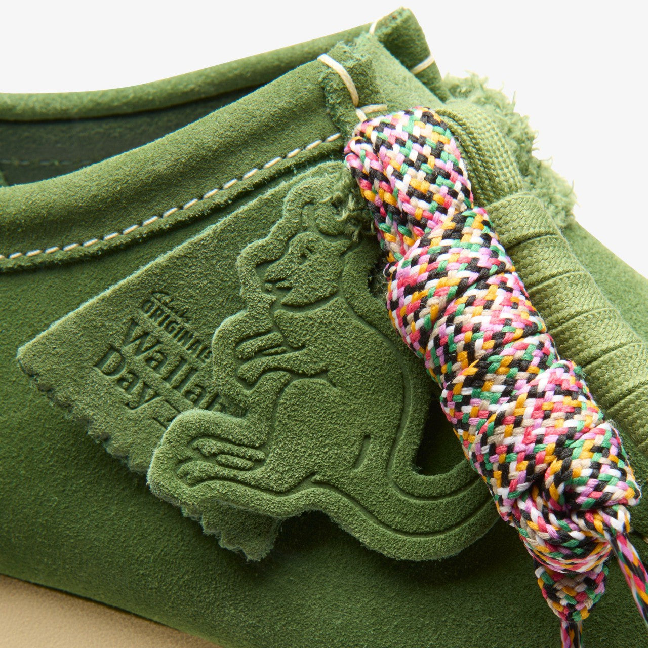 Wallabee 2604 Green Suede