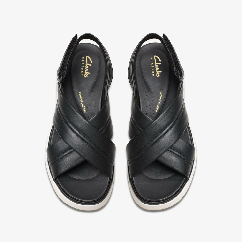 Tuscan Cross Black Leather