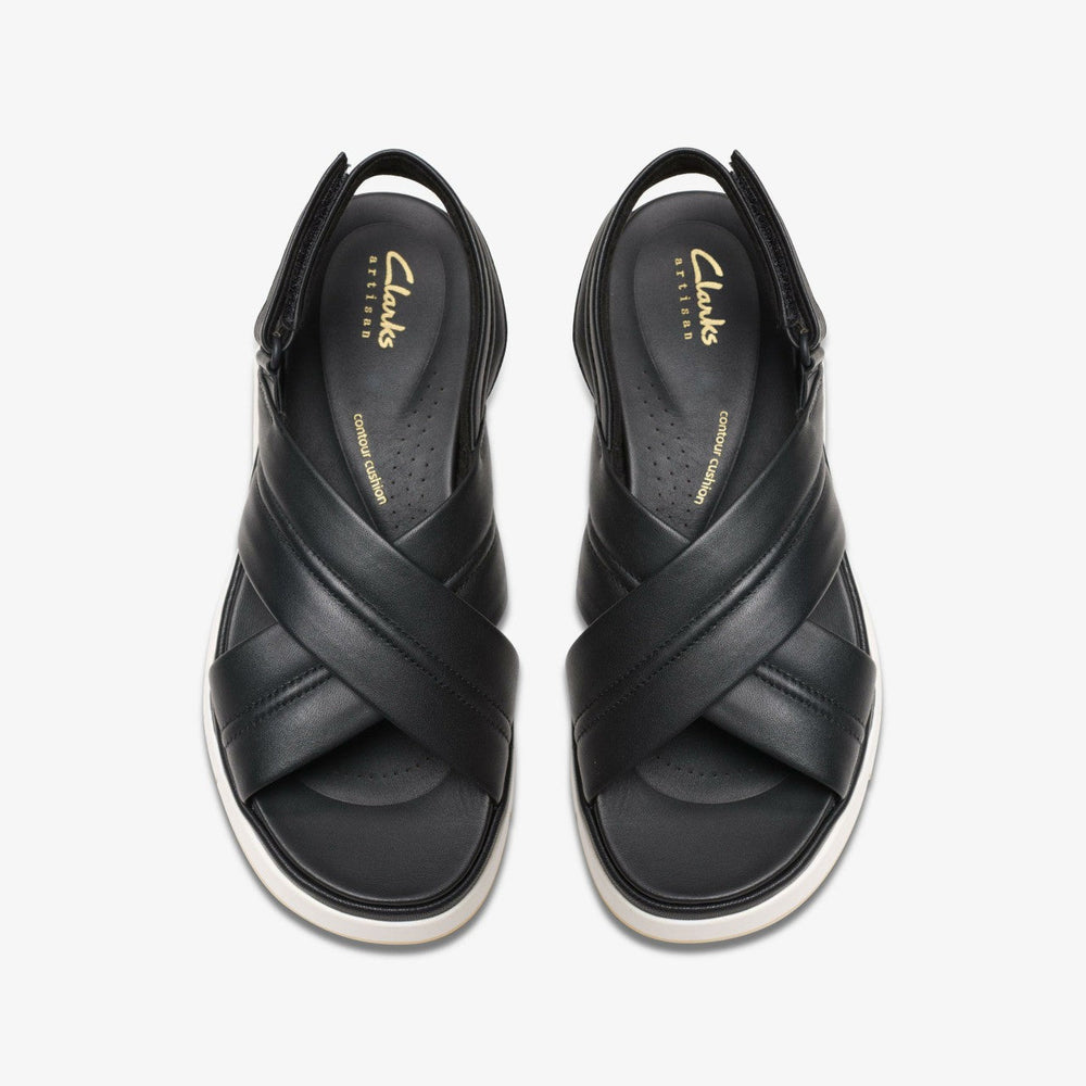 Tuscan Cross Black Leather