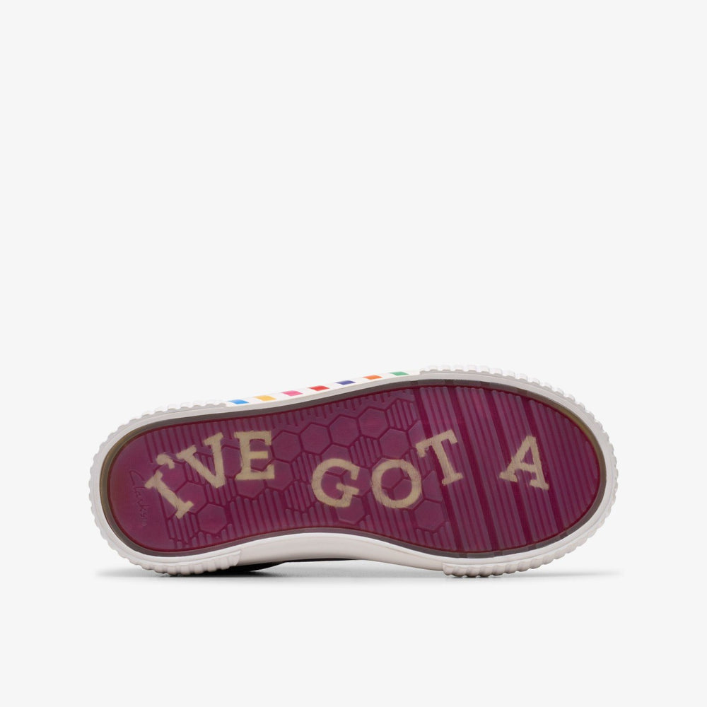 Roald Dahl Charlie & the Chocolate Factory Foxing Mix Kid Purple Canvas