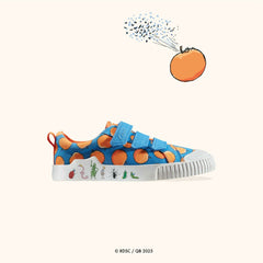 Roald Dahl James & the Giant Peach Foxing Air Kid Blue Canvas