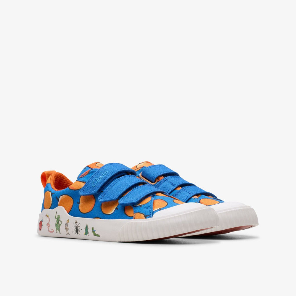 Roald Dahl James & the Giant Peach Foxing Air Kid Blue Canvas