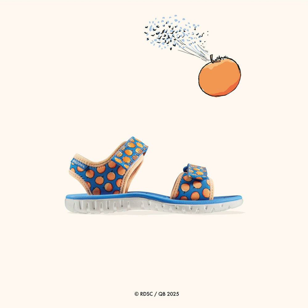 Roald Dahl James & the Giant Peach Surfing Air Kid Blue