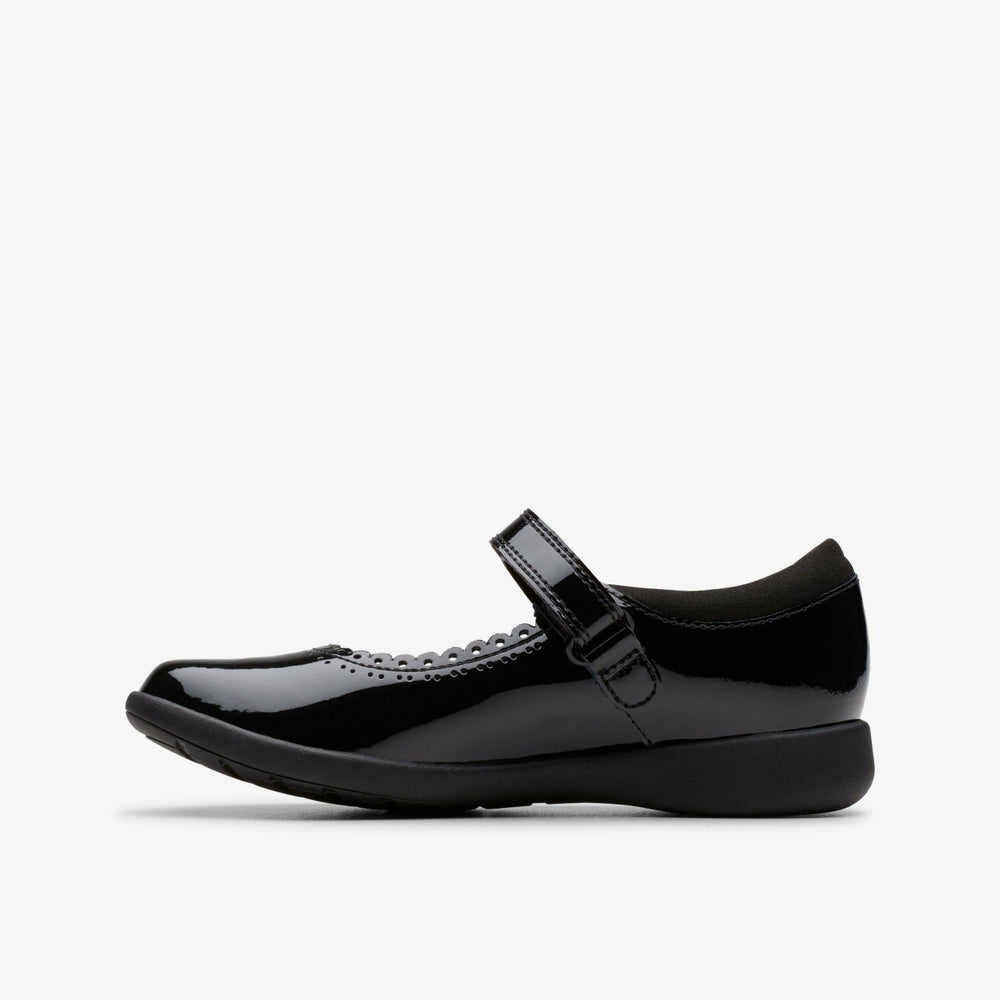 Etch Pure Kid Black Patent