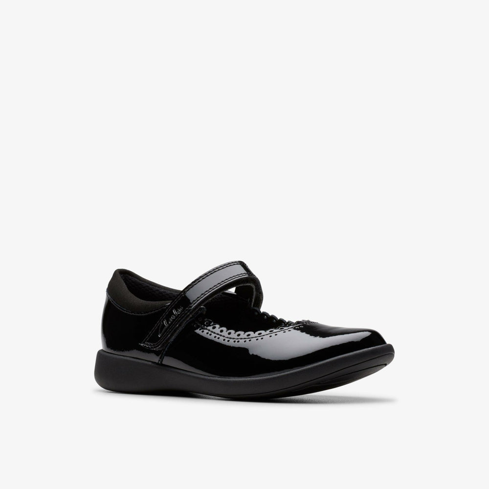 Etch Pure Kid Black Patent
