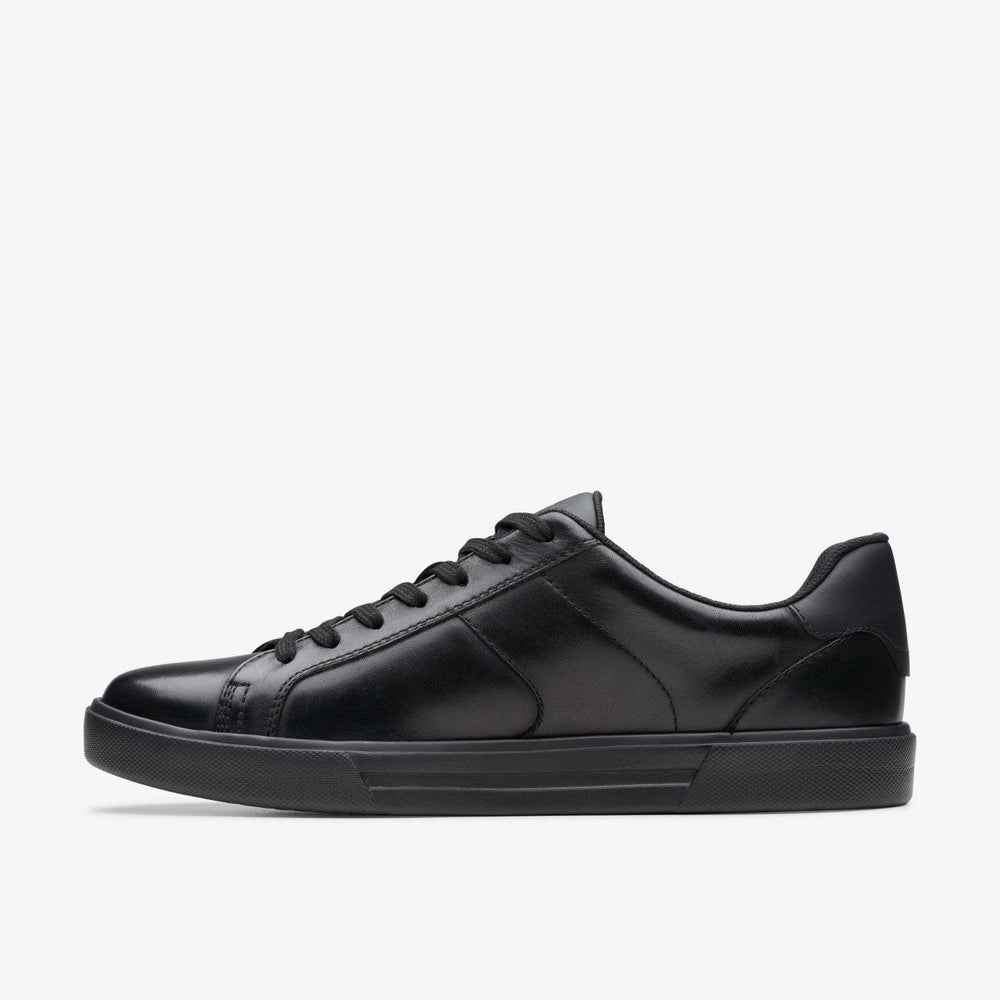 Romsey Lace Black Leather